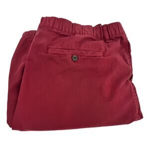 Bearbottom Jogger Pants Mens 2XLT Dark Red Coastal Cotton Blend + Pockets